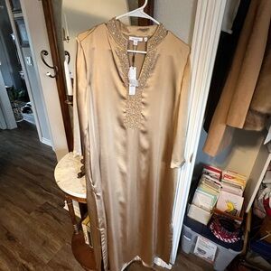 Chico's Gold Maxi Dress